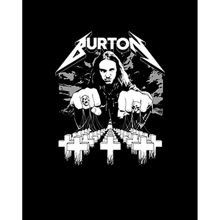 Metallica Cliff Burton Face Büyük Sırt Patch Yama