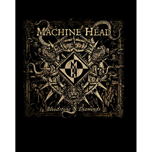 Machine Head Bloodstone Diamonds Büyük Sırt Patch Yama