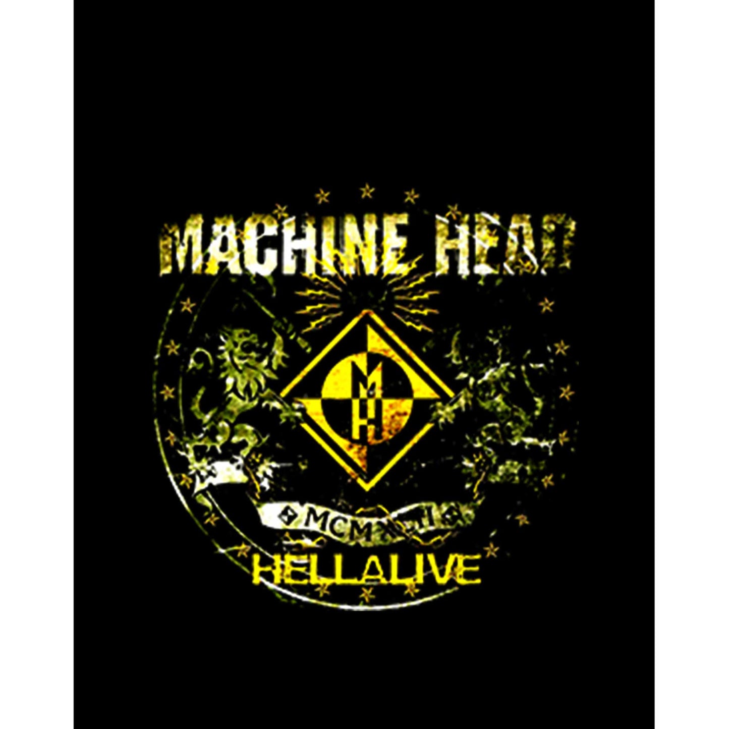 Machine Head Hellalive Büyük Sırt Patch Yama