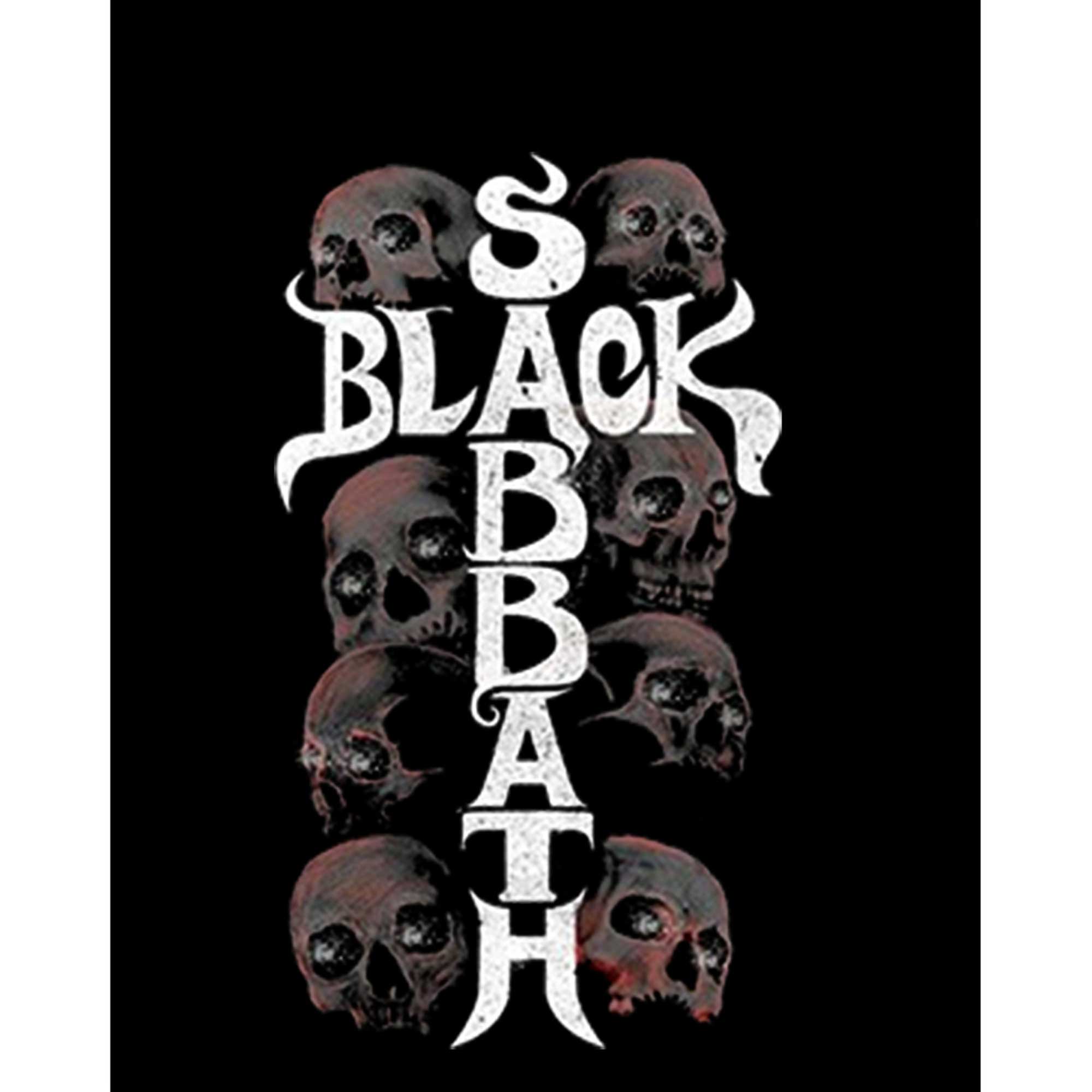 Black Sabbath Skull Büyük Sırt Patch Yama