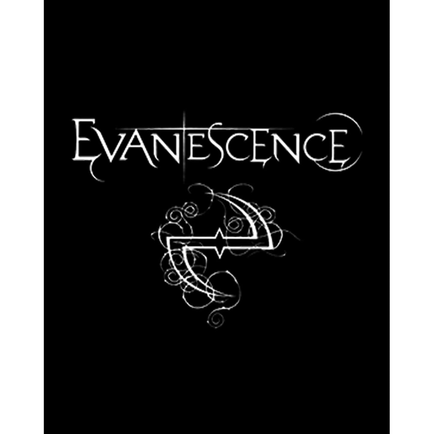 Evanescence Logo ve Yazı Büyük Sırt Patch Yama