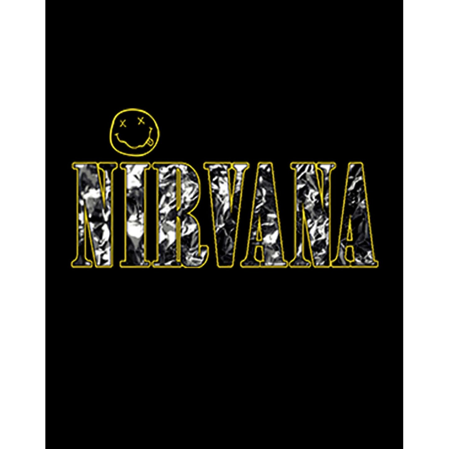 Nirvana Logo ve Yazı Büyük Sırt Patch Yama