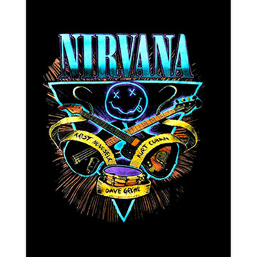 Nirvana Poster Büyük Sırt Patch Yama