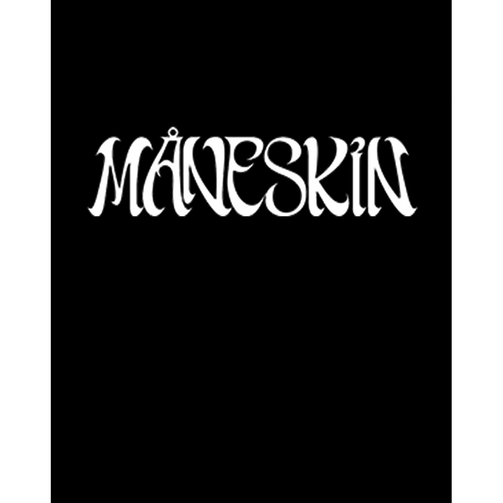 Maneskin Yazı Büyük Sırt Patch Yama