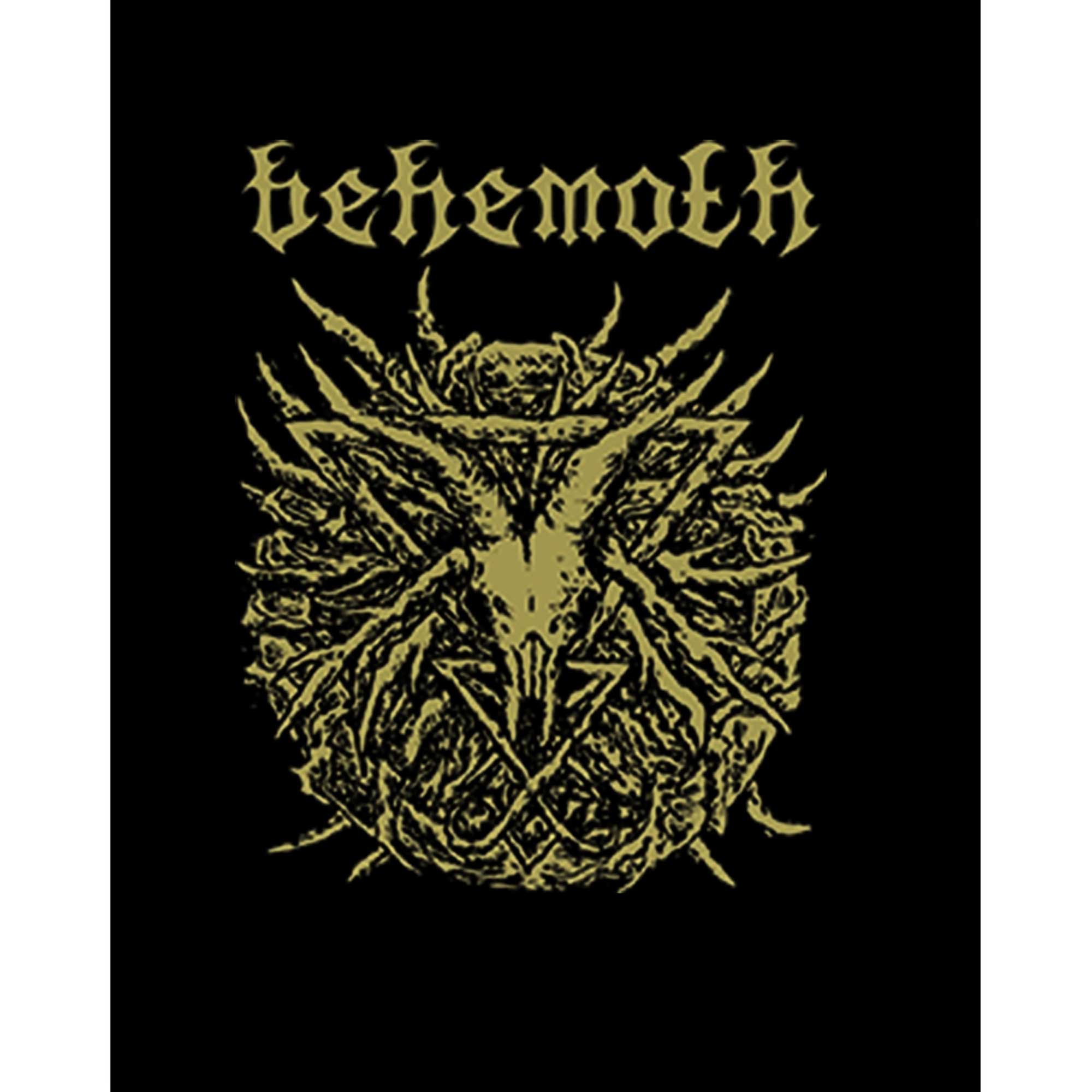 Behemoth Goat Pentagram Büyük Sırt Patch Yama