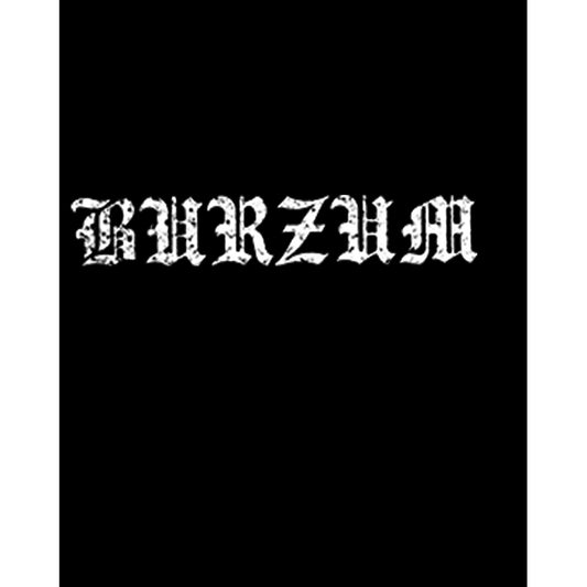 Burzum Logo Yazı Büyük Sırt Patch Yama