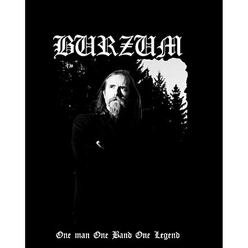 Burzum One Man One Band One Legand Büyük Sırt Patch Yama