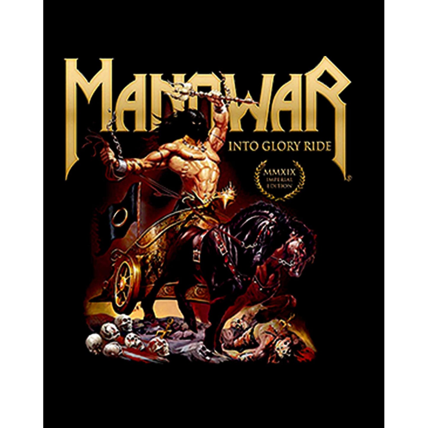 Manowar Into Glory Ride Büyük Sırt Patch Yama