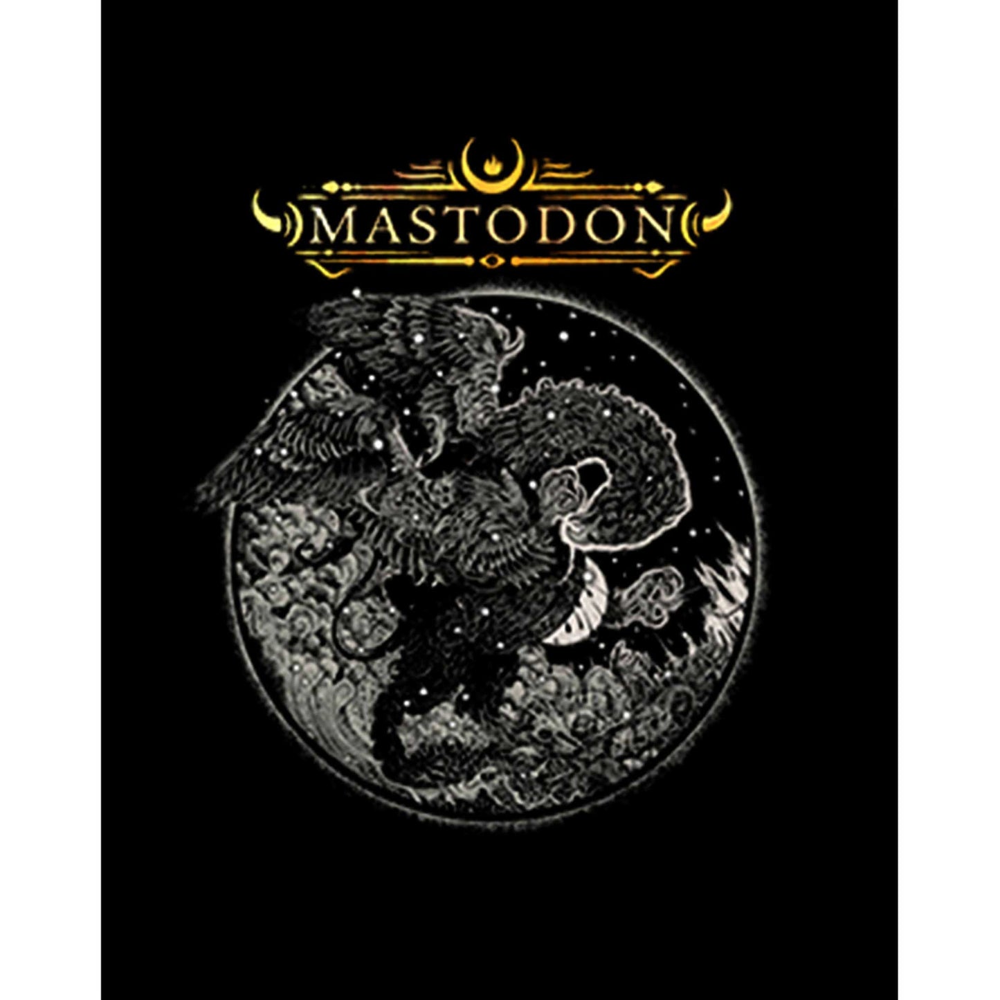 Mastodon Cold Dark Place Büyük Sırt Patch Yama