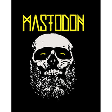 Mastodon Skull Büyük Sırt Patch Yama