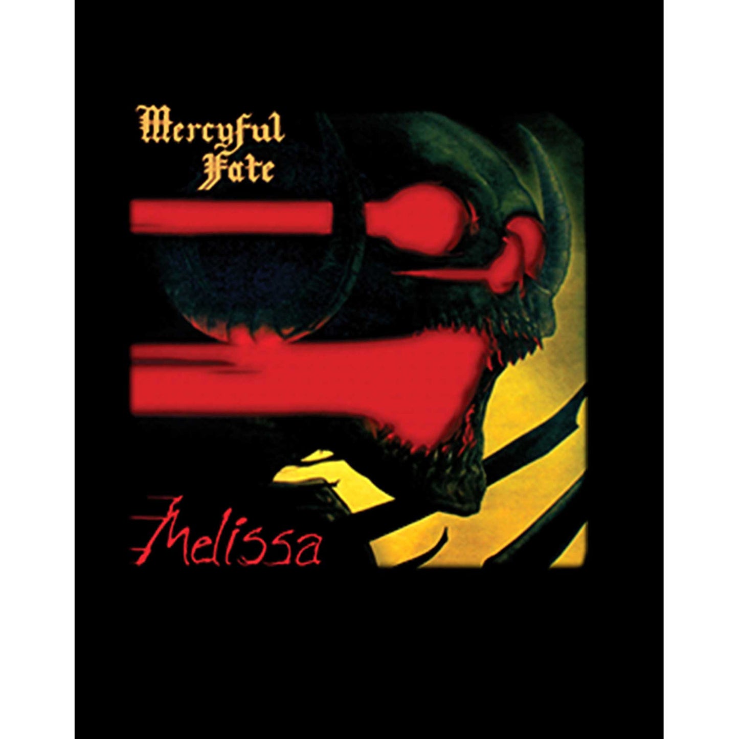 Mercyful Fate Melissa Büyük Sırt Patch Yama