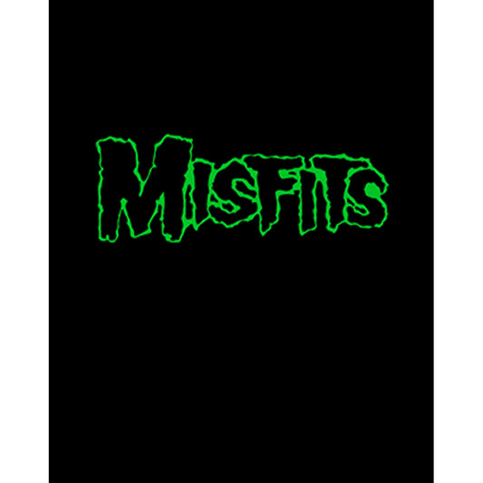 Misfits Logo Green Büyük Sırt Patch Yama