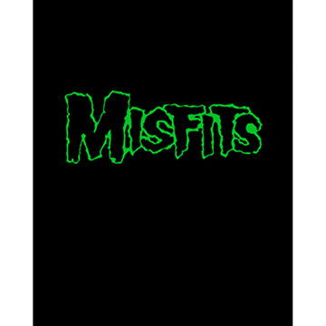 Misfits Logo Green Büyük Sırt Patch Yama