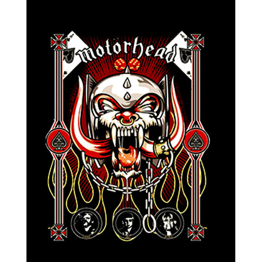 Motörhead Ace of Spades Grup Face Büyük Sırt Patch Yama