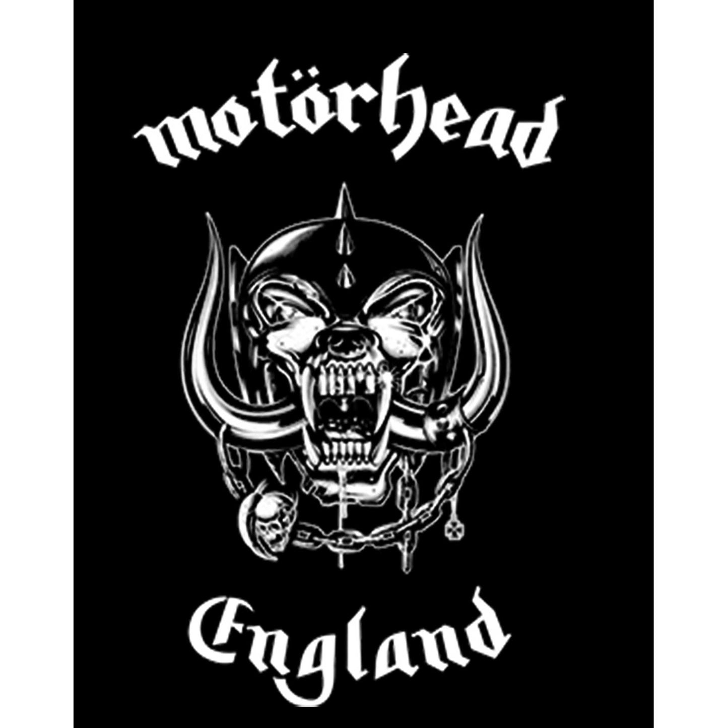 Motörhead England Büyük Sırt Patch Yama