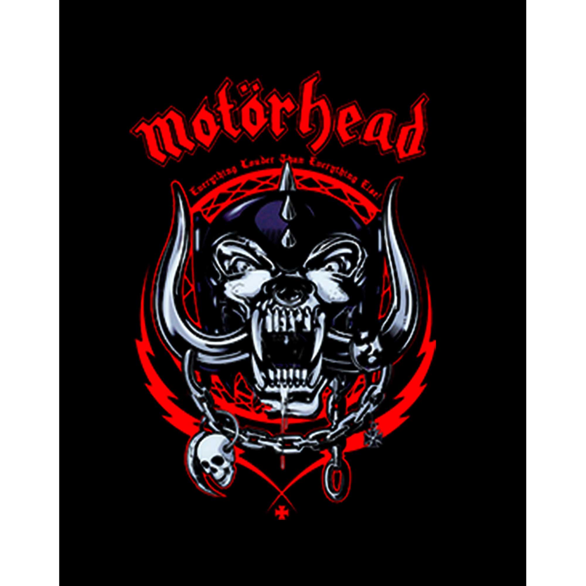 Motörhead Everything Louder Büyük Sırt Patch Yama