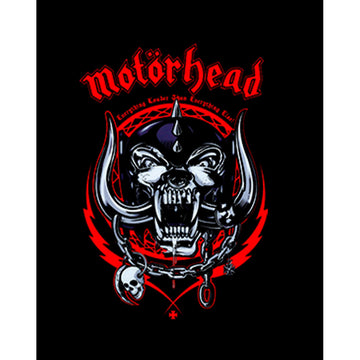 Motörhead Everything Louder Büyük Sırt Patch Yama