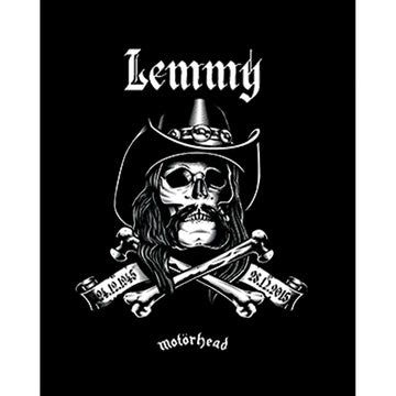 Motörhead Lemmy Kilmister Skull Büyük Sırt Patch Yama