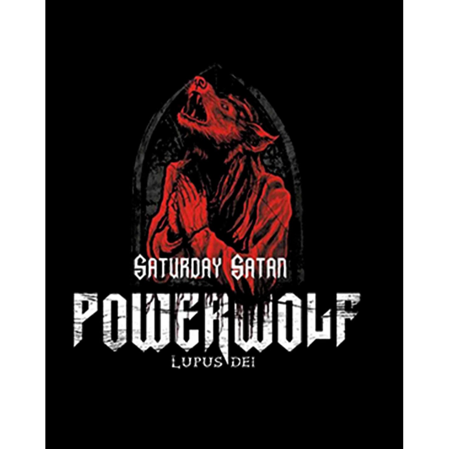 Powerwolf Lupus Dei Büyük Sırt Patch Yama