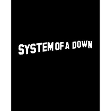 System of a Down Yazı Büyük Sırt Patch Yama