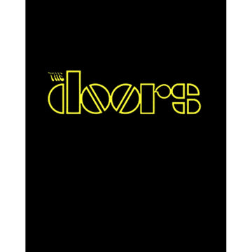 The Doors Logo Yellow Büyük Sırt Patch Yama