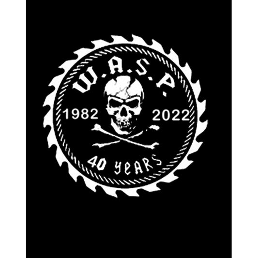 WASP 40 Years Büyük Sırt Patch Yama