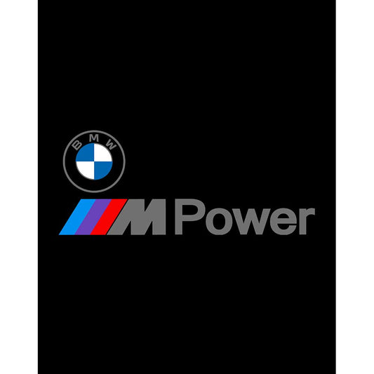 BMW Logo M Power Yazı Büyük Sırt Patch Yama