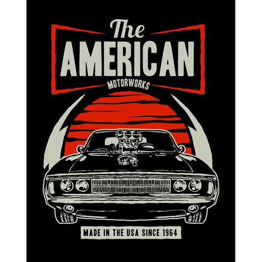 Amerikan Muscle Car Büyük Sırt Patch Yama