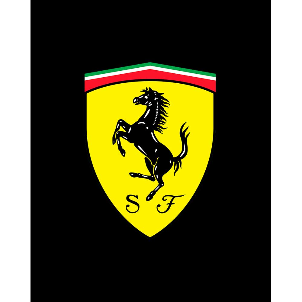 Ferrari Logo Büyük Sırt Patch Yama