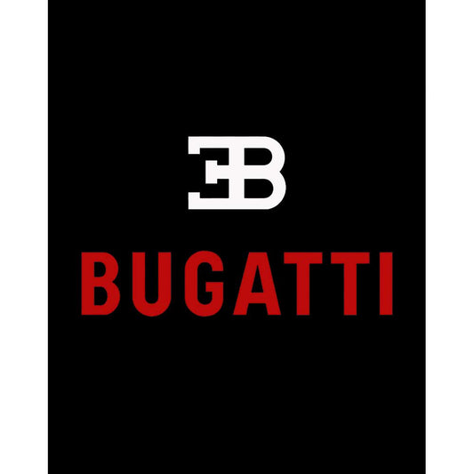 Bugatti Logo Büyük Sırt Patch Yama