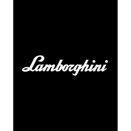 Lamborghini Text Büyük Sırt Patch Yama