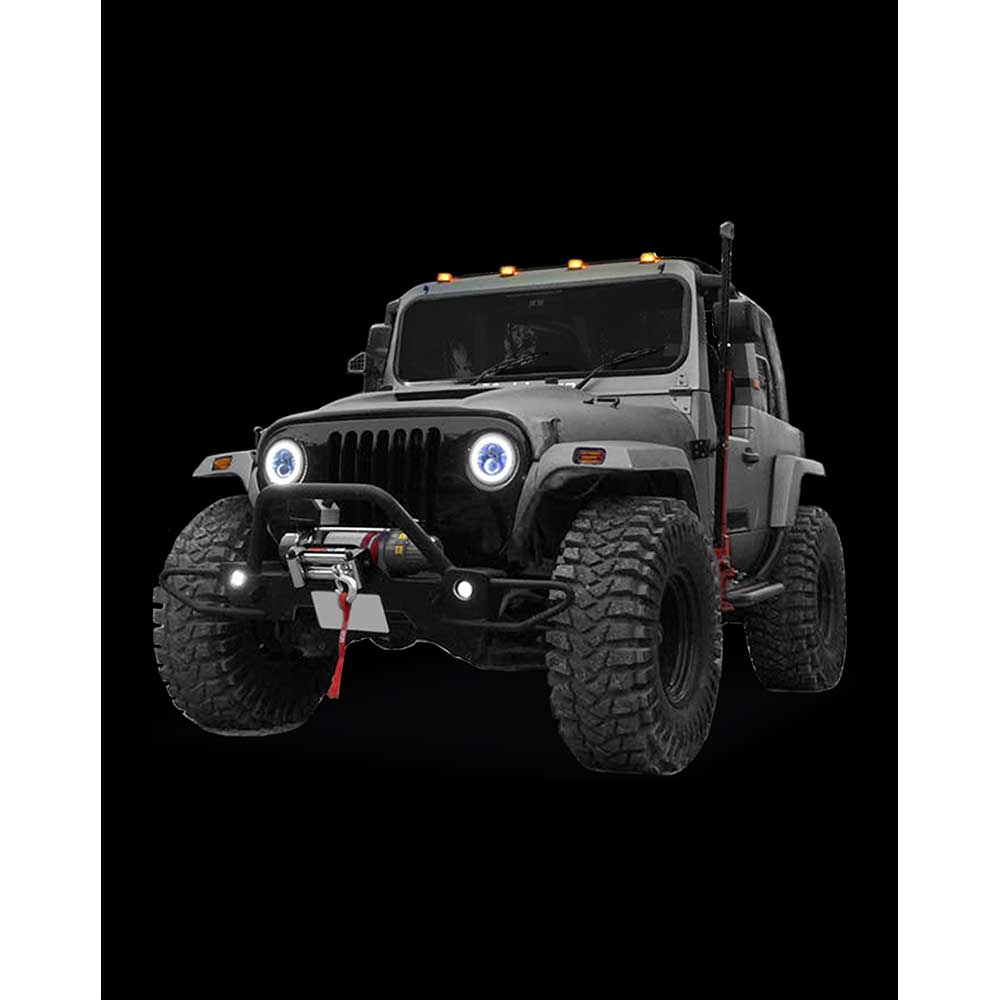 Jeep CJ Mahindra Büyük Sırt Patch Yama