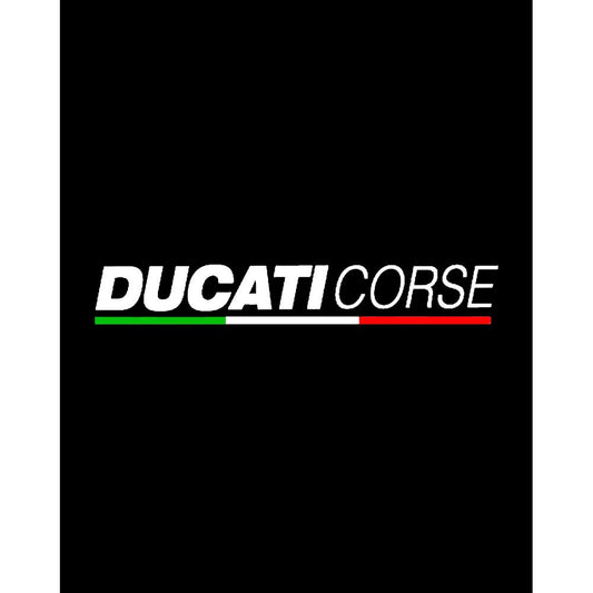 Ducati Corse Text Büyük Sırt Patch Yama