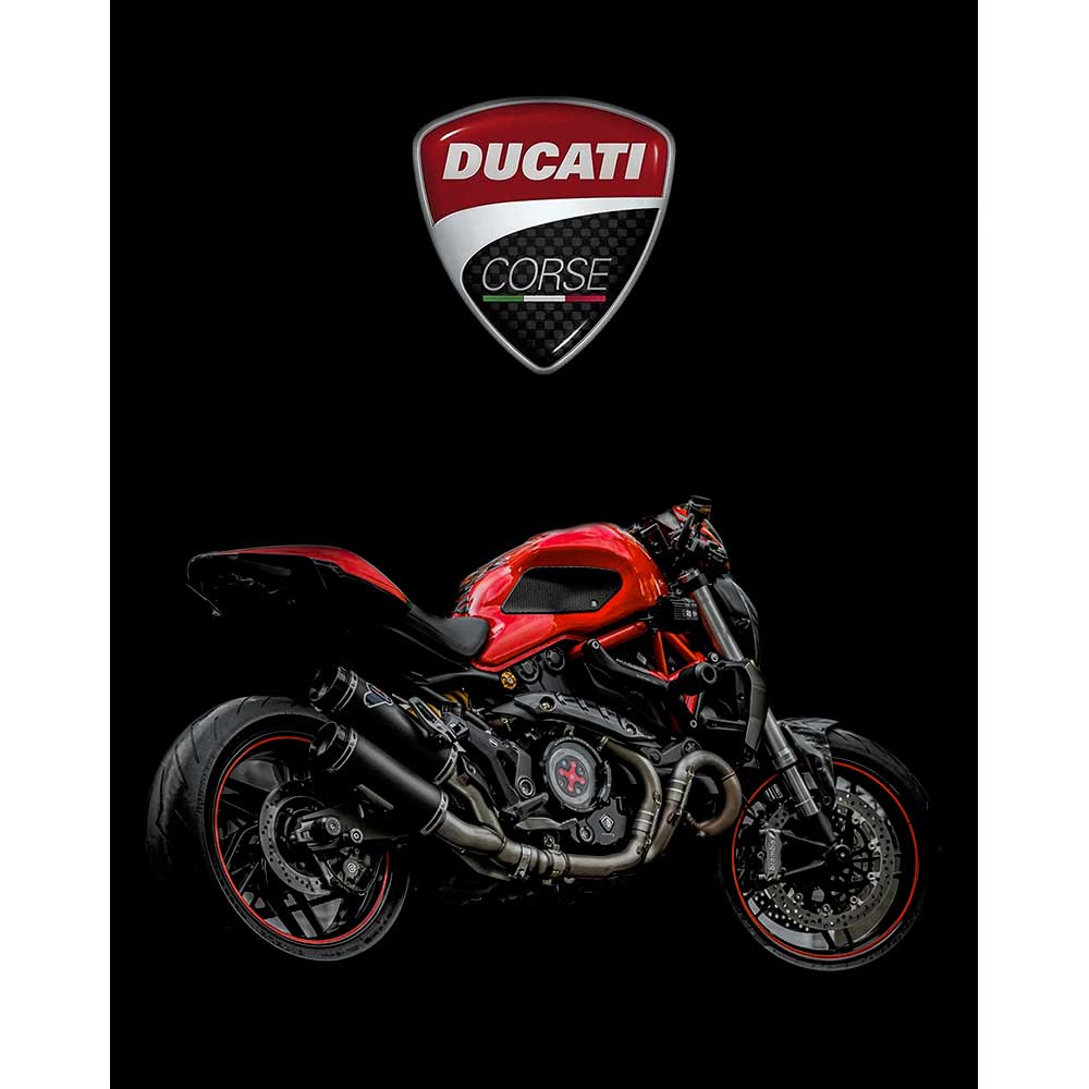 Ducati Monster Büyük Sırt Patch Yama