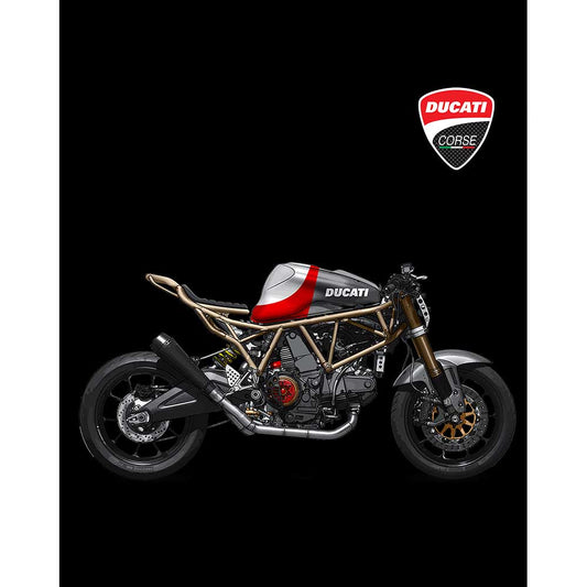 Ducati SuperSport Büyük Sırt Patch Yama