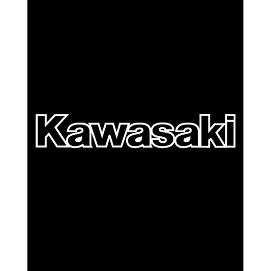 Kawasaki Text Büyük Sırt Patch Yama