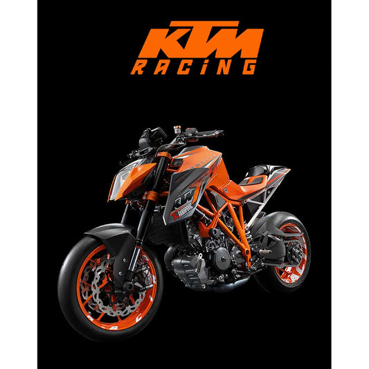 KTM 1290 Super Duke Racing Büyük Sırt Patch Yama