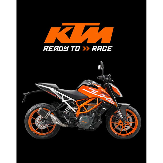 KTM 1290 Super Duke R Büyük Sırt Patch Yama