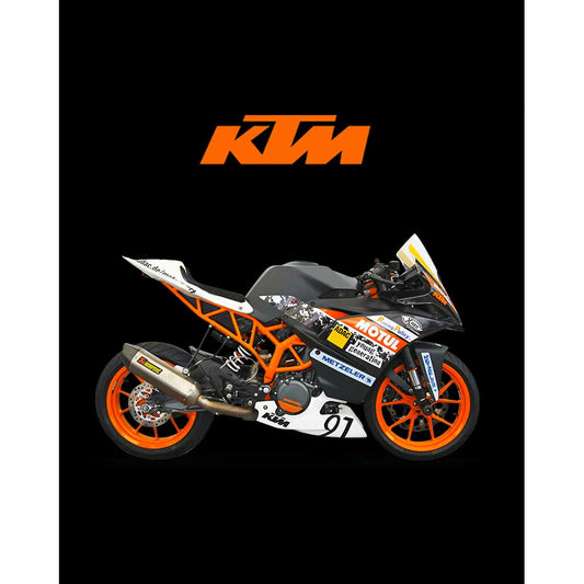 KTM RC 390 Büyük Sırt Patch Yama