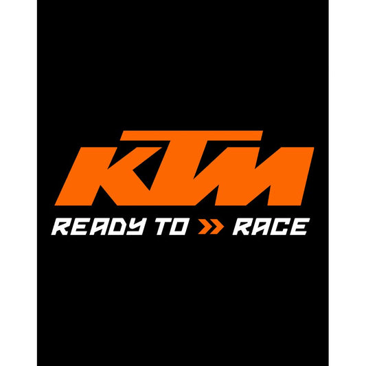 KTM Ready To Race Text Büyük Sırt Patch Yama