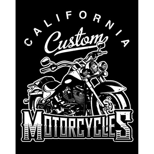 California Custom Motorcycles Büyük Sırt Patch Yama