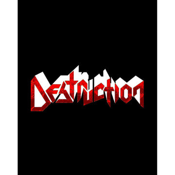 Destruction Logo Büyük Sırt Patch Yama