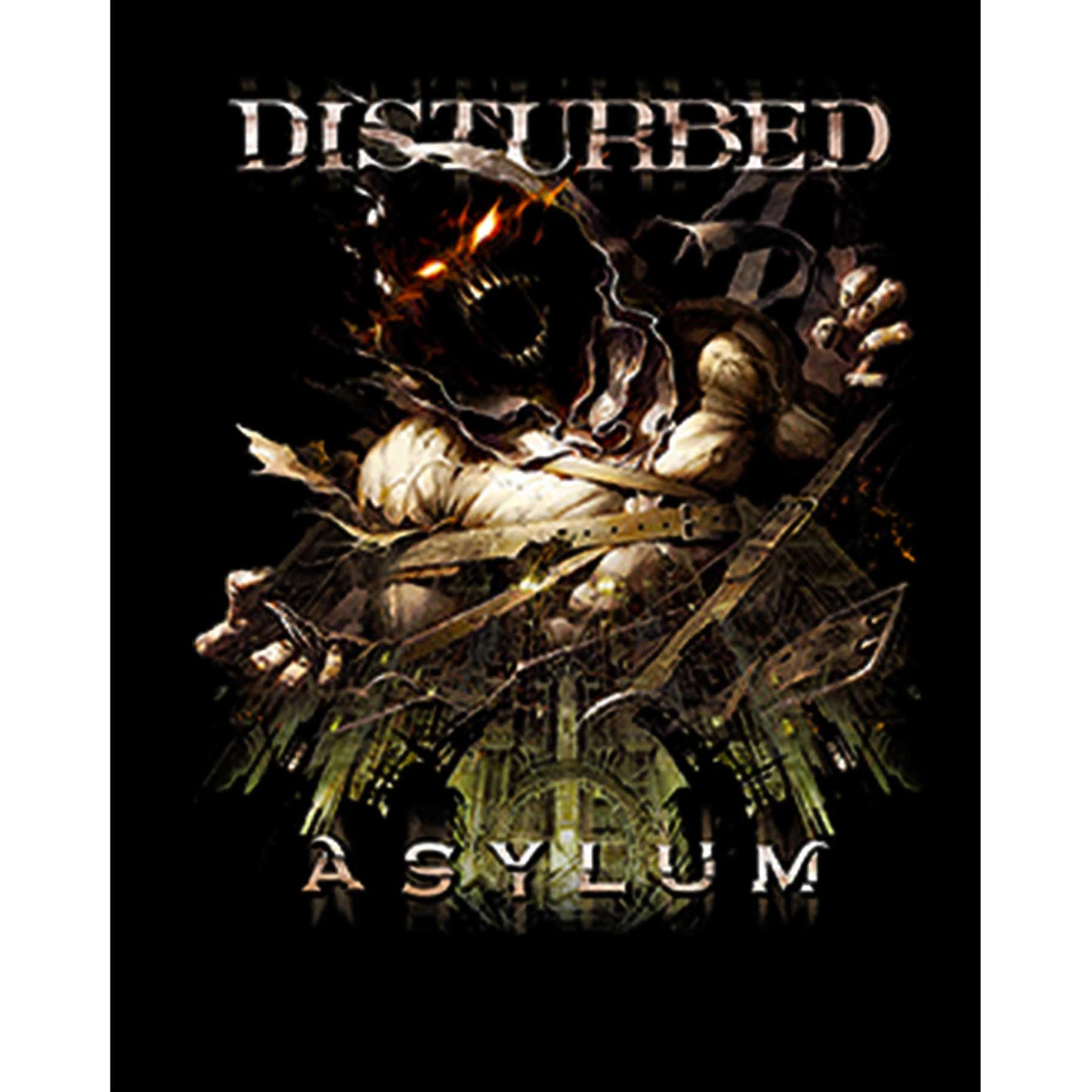 Disturbed Asylum 2 Büyük Sırt Patch Yama