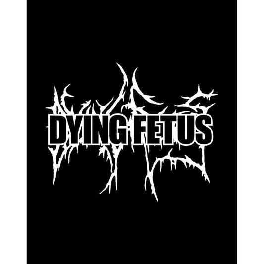 Dying Fetus Logo Büyük Sırt Patch Yama