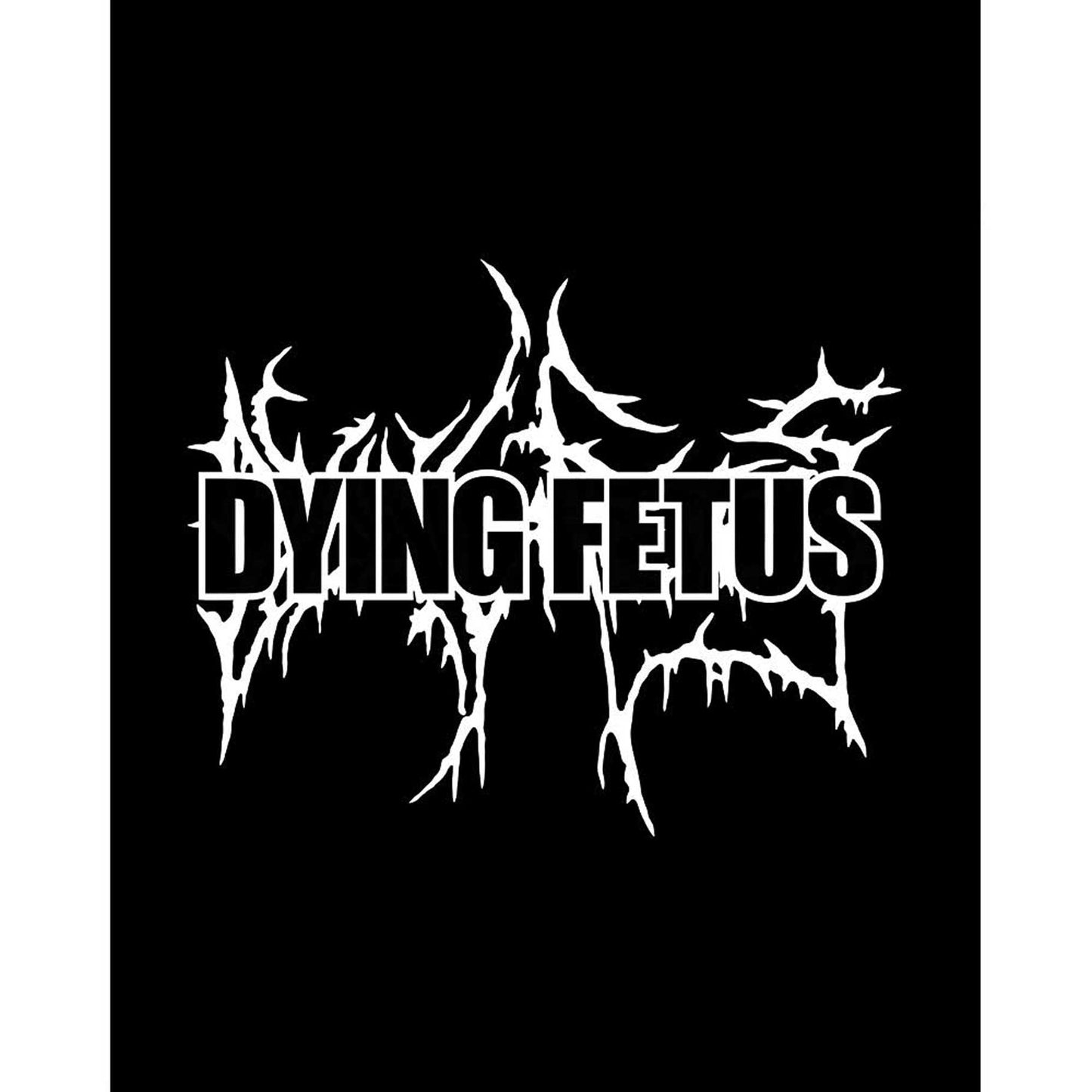 Dying Fetus Logo Büyük Sırt Patch Yama