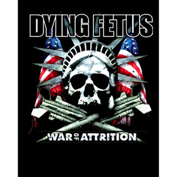 Dying Fetus War Of Attrition Büyük Sırt Patch Yama