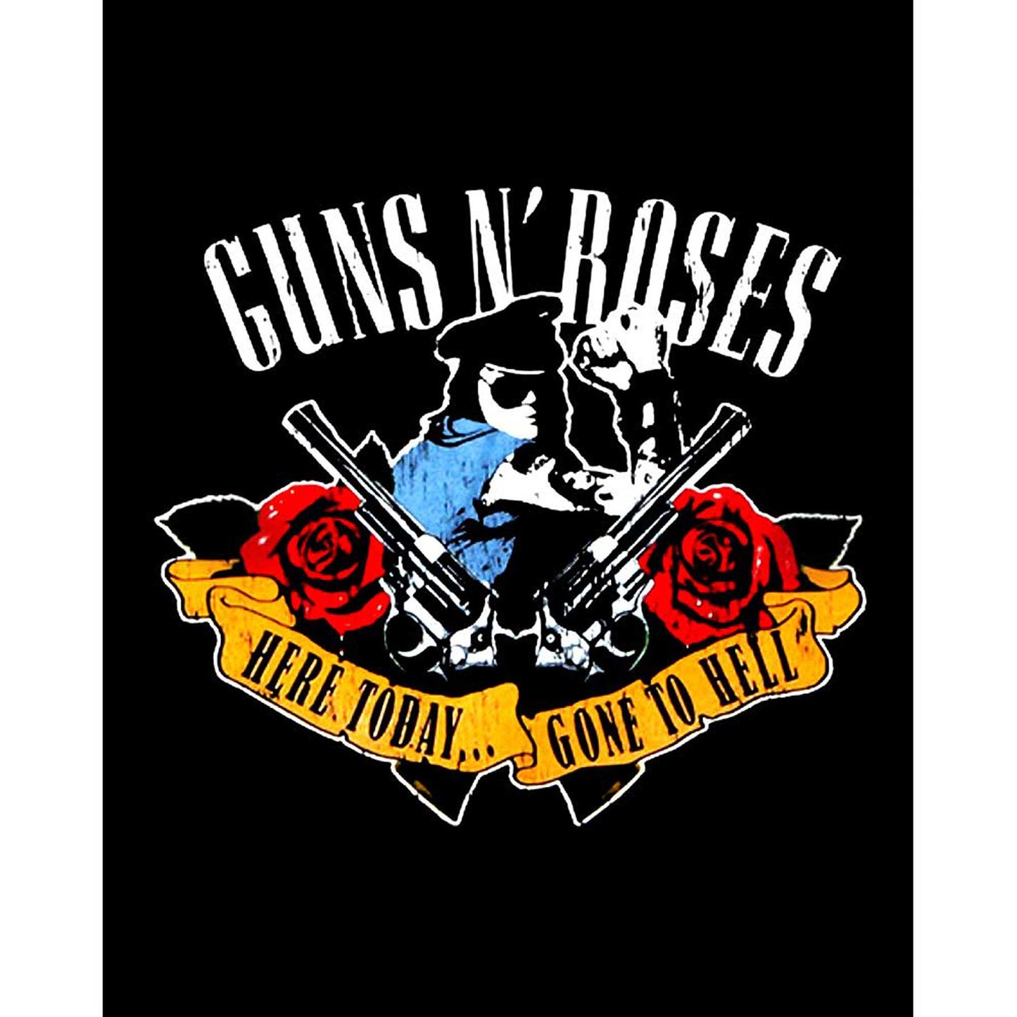 Guns N' Roses Gone to Hell Büyük Sırt Patch Yama