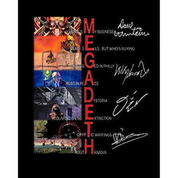 Megadeth Albums Cover Büyük Sırt Patch Yama