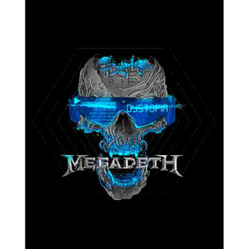 Megadeth Dystopia Skull Büyük Sırt Patch Yama