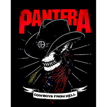 Pantera Cowboys Büyük Sırt Patch Yama